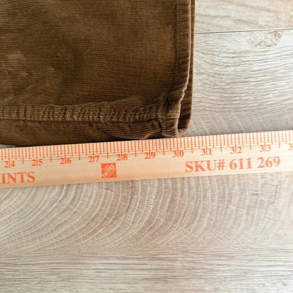 Vintage Y2K Gap Corduroy Carpenter Pants Mens 36x30 Brown Utility Loose Fit